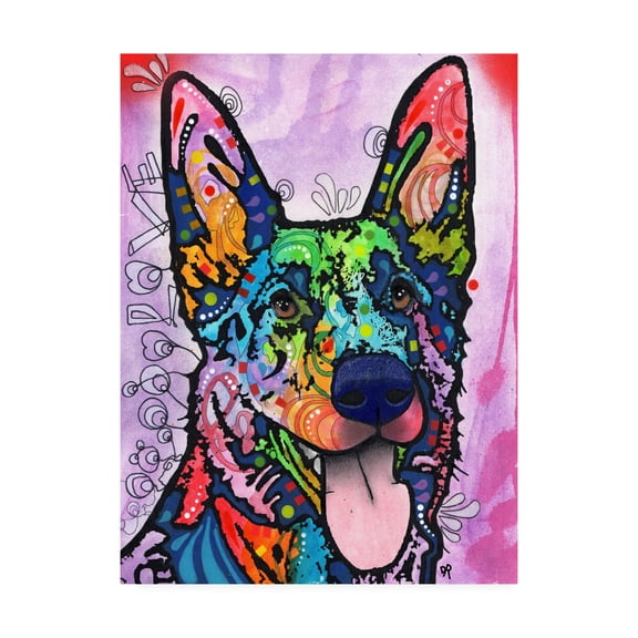 Trademark Fine Art 'Shepherd Love' Canvas Art by Dean Russo