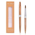 thumbnail image 1 of Cepillo redondo de gel para aplicación acrílica, manicura con pincel para decoración de uñas para mujeres, 1 of 6