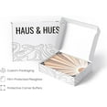 thumbnail image 4 of HAUS AND HUES Framed Geometric Wall Art - Boho Wall Art Framed, Minimalist Wall Art Framed, Boho Framed Wall Art, Boho Framed Art, Boho Wall Decor, Mid Century Wall Art (Beige Framed, 12x16), 4 of 6
