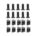 thumbnail image 4 of Juego De 10 Tornillos Y Tuercas M-Lok De Acero Puro Duradero Para Secciones De Riel Mlok matsuzay HA012804-00, 4 of 7