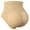 Beige, variant on 2 Pack Womens Shapewear Butt Lifter Padded Control Panties Body Shaper Brief