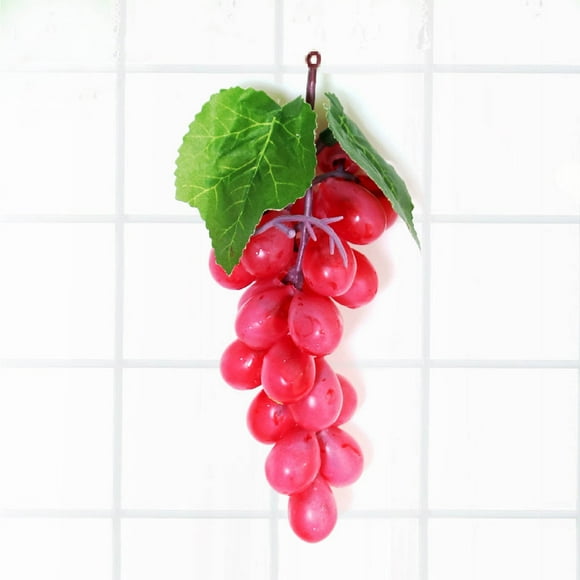 Desktop Ornament for Home and Store Realistic Grape Model Decoration Fruit Photo Props for Display and
