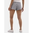 thumbnail image 3 of No Boundaries Denim Shorts, 3'' Inseam, Women's and Women's Plus, 3 of 5
