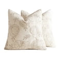 thumbnail image 2 of ZZAIXHL 2pack Autumn Decorative Throw Covers 18x18 inch Fall Beige Embroidered Pumpkin Case Thanksgiving Pillows for Sofa Couch, 2 of 5
