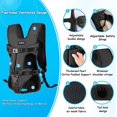 thumbnail image 2 of Mochila portabebés PetBonus Pet Front para perros medianos y pequeños, 2 of 4