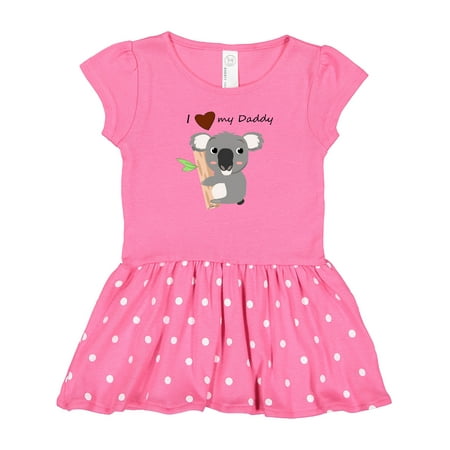 

Inktastic Koala (i Love My Daddy) Gift Baby Girl Dress