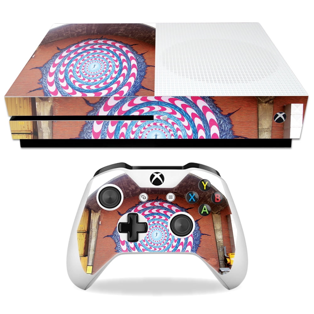 Skin Decal Wrap Compatible With Microsoft Xbox One S Sticker Design