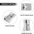 thumbnail image 4 of Single hole metal pencil sharpener, pencil sharpener, school supplies 10 pieces, 4 of 5