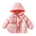 thumbnail image 5 of Liyamei Kids Hooded Padded Jacket with Zipper for Winter Lightweight Outdoor Wear Size 18-24 Months, 5 of 5