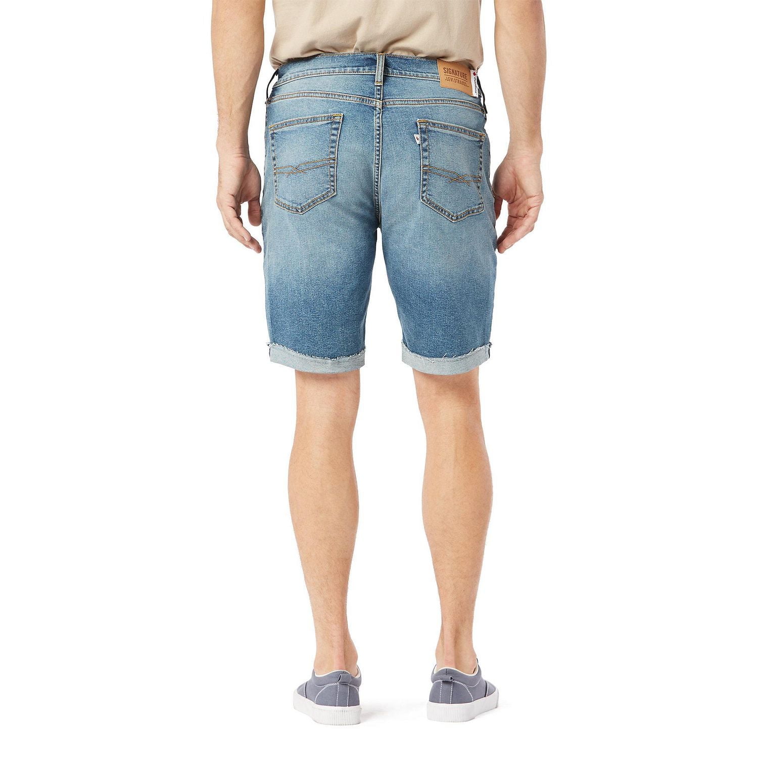 Canadiana X Signature by Levi Strauss & Co.™ Men's Slim Fit Cuffed Shorts