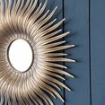 thumbnail image 4 of A&B Home Sunburst Mirror - 29" Starburst Mirror with Gold Finish, Mid Century Modern Decor, Boho Wall Decor for Living Room, Bathroom, Entryway, 4 of 6