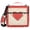 Valentines Day Love Letter, variant on 3 Ring Zipper Binder with Shoulder Strap Waterproof Trapper Keeper 2 Inch D-Ring 500 Sheets Capacity Cool Owl with Rose