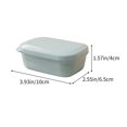 thumbnail image 3 of Factory Direct Bathroom Household With Lid Connected Draining Soap Box Soap European Printing Soap Box, 3 of 5