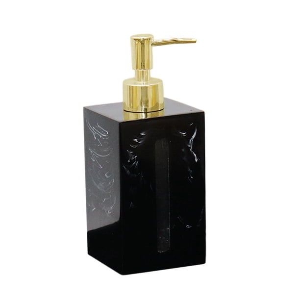 Dispensador de jabón líquido de resina Gloria decorativo para Hotel Cocina Hogar Estilo B