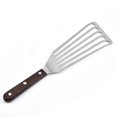 thumbnail image 1 of Kitchen Frying Spade Fish Turner Non-Slip Slotted Stainless Steel for Grilling, 1 of 5