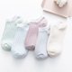 thumbnail image 1 of Calcetines de primavera y verano para mujer, calcetines cortos finos de verano, calcetines náuticos transpirables Mori que combinan con todo, calcetines cortos de encaje de tulipán, 1 of 5