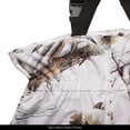 thumbnail image 4 of Men's Snow Camo Brown Microfiber Waterproof Bibs 2X Large, 4 of 6