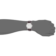 Orient RA-AG0002S10A Men's Bambino Open Heart Skeleton Leather Automatic Watch