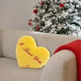 thumbnail image 3 of PAVEOS Valentine's Day Decorations Heart Pillows, Cute Love Pillows Cushion Toy with LED Light Heart Shaped Throw Decorative Pillows Throw Pillows for Girls and Women, 3 of 5