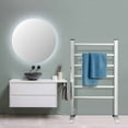thumbnail image 6 of Towel Warmers for Bathroom, Heated Towel Rack with Timer, Towel Heater with Wall Mounted Plug-in Design for Drying Spa - 6 Bars, 6 of 8