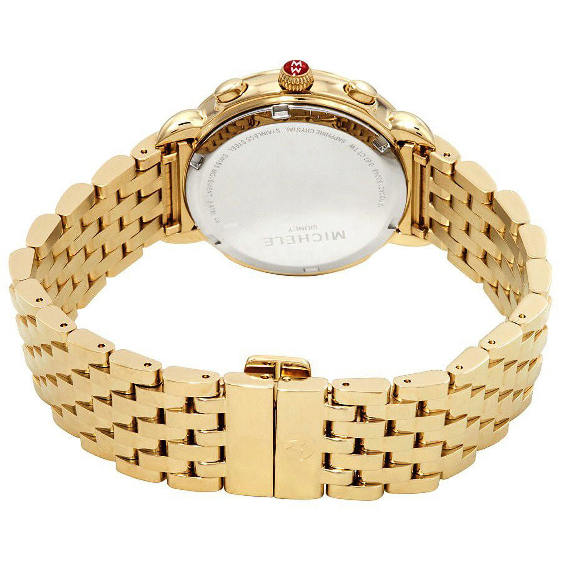 Michele Women's Sidney Chronograph Diamond 38mm Watch MWW30A000008