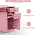 thumbnail image 4 of BarberPub Makeup Vanity Desk with Drawers, Manicure Table with Storage Cabinet, 4 of 5
