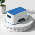 thumbnail image 5 of Mainstays Kids Blue/ White Stool,  Capacity 77 lbs, 5 of 5