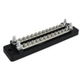 thumbnail image 1 of Bloc de Distribution de Barres d'Autobus, 28 Terminaux Terminal Bloc de Distribution AC 110-300V Durable pour le Navire, 1 of 8