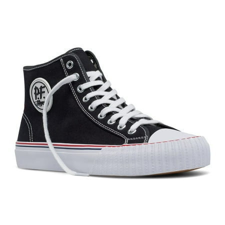 pf flyers black and white