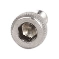 thumbnail image 3 of Tornillos de acero inoxidable M3x6mm con paso de 0.5mm, cabezal hexagonal y estriado, 100 piezas, 3 of 4