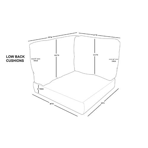 Fairmont Indoor/Outdoor Cushion Cover