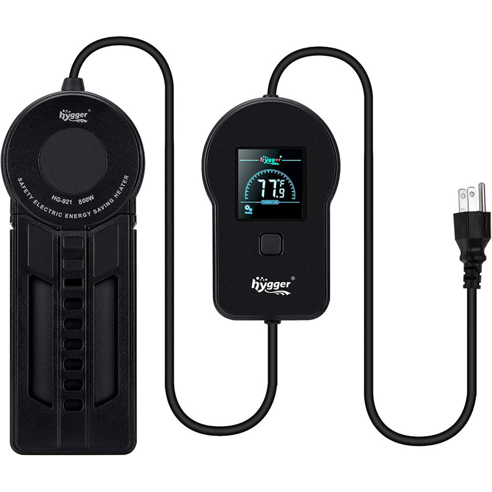 Fast heating titanium aquarium heater with LED digital temperature