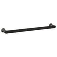 thumbnail image 2 of Moen Genta LX Matte Black Modern 24-Inch Single Kitchen or Bathroom Towel Bar, Wall Mounted Rack, BH3824BL, 2 of 2