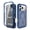 Blue, variant on Kimify iPhone 17 Pro Max Phone Case, MagSafe Charging Compatible, Full Body Military Drop Protection With Built-In Screen & Camera Protector,Blue