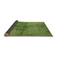 thumbnail image 2 of Ahgly Company Indoor Round Oriental Brown Industrial Area Rugs, 5' Round, 2 of 4