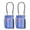 Blue, variant on Fosmon TSA Approved Cable Luggage Locks (2 Pack), 3 Digit Combination Padlock with Steel Cable Lock for Travel Suitcase, Backpack, Locker - Red