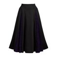 thumbnail image 1 of FcBaudy Robe de Cour, Robes pour Femmes, Robes d'Été pour Femmes Femmes Grande Taille Dentelle Patchwork Taille Haute Jupe Midi Gothique Jupe Plissée Robe de Cour, 1 of 7