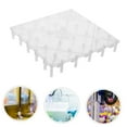thumbnail image 2 of BMYJ Undergravel Aquarium Filter Tanks for Clear,Safe for Freshwater and Saltwater Tanks,Square Aquarium Under Gravel Fish Tank Bottom Filtration Plate Filter System White Without Nozzle, 2 of 9