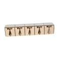 thumbnail image 3 of Caja de parto de hombres Caja de almacenamiento de madera para hombres Organizador de corbata de bufanda para la colección Vendedores de armario de, 3 of 9
