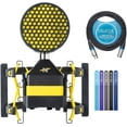 thumbnail image 1 of Neat Worker Bee Cardioid Condenser Microphone for Vocals, Electric and Acoustic Guitars, Percussion, Woodwind and String Instruments Bundle with Blucoil 10-FT Balanced XLR Cable, and 5X Cable Ties, 1 of 7