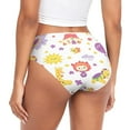 thumbnail image 6 of Women's Underwear Cartoon Colorful Animals Hipster Panties Underwear for women, Large, 6 of 9