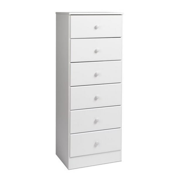 Atlin Designs 6 Drawer Lingerie Chest In White Walmart Com