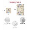 thumbnail image 7 of Happy Easter Kitchen Dish Towels for Drying Dishes Set of 3, Spring Grey Bunny Colorful Eggs Flower Brown Waffle Weave Microfiber Hand Tea Bathroom Towels Quick Dry & Absorbent Towel 15.7x23.6, 7 of 7