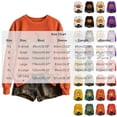 thumbnail image 3 of HongQid Crew Neck Sweatshirts Women Graphic Fall Pumpkin Thanksgiving Pullover Tops Oversized Winter Autumn Shirts, 3 of 7
