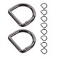 thumbnail image 1 of FUTUREORYY 10Ud De Con Anillo En D Para Reemplazo Y Reparación De Bolsos, 1 of 8