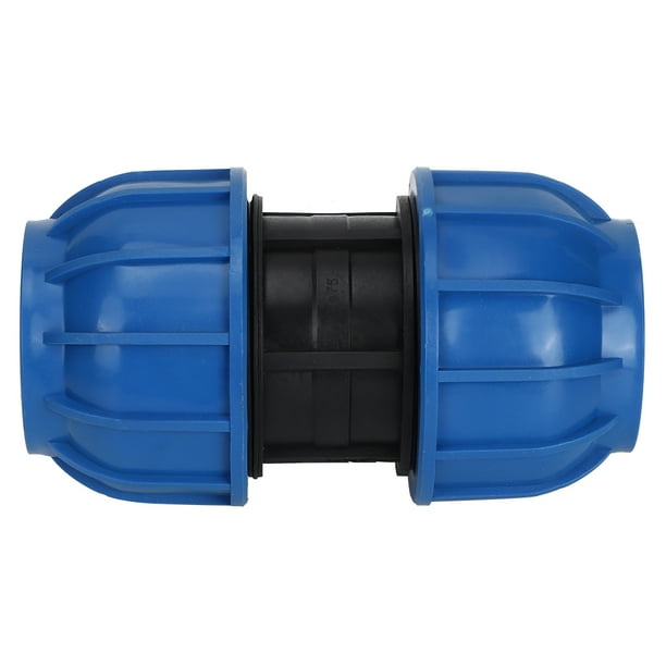 PE Plastic 75mm to 75mm Straight Connector Water Pipe Connection