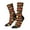 2 Black-2, variant on Construction Truck Pattern Sport Socks for Women and Men Crew Socks Sporty Calf Socks Casual Socks