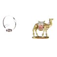 thumbnail image 1 of Portabotellas de vino,Soporte para botellas de vino,soporte para botellas de vino,estante de hierro,Figura de escritorio,Figura de camello,decoración moderna,regalo de inauguración de la, 1 of 8