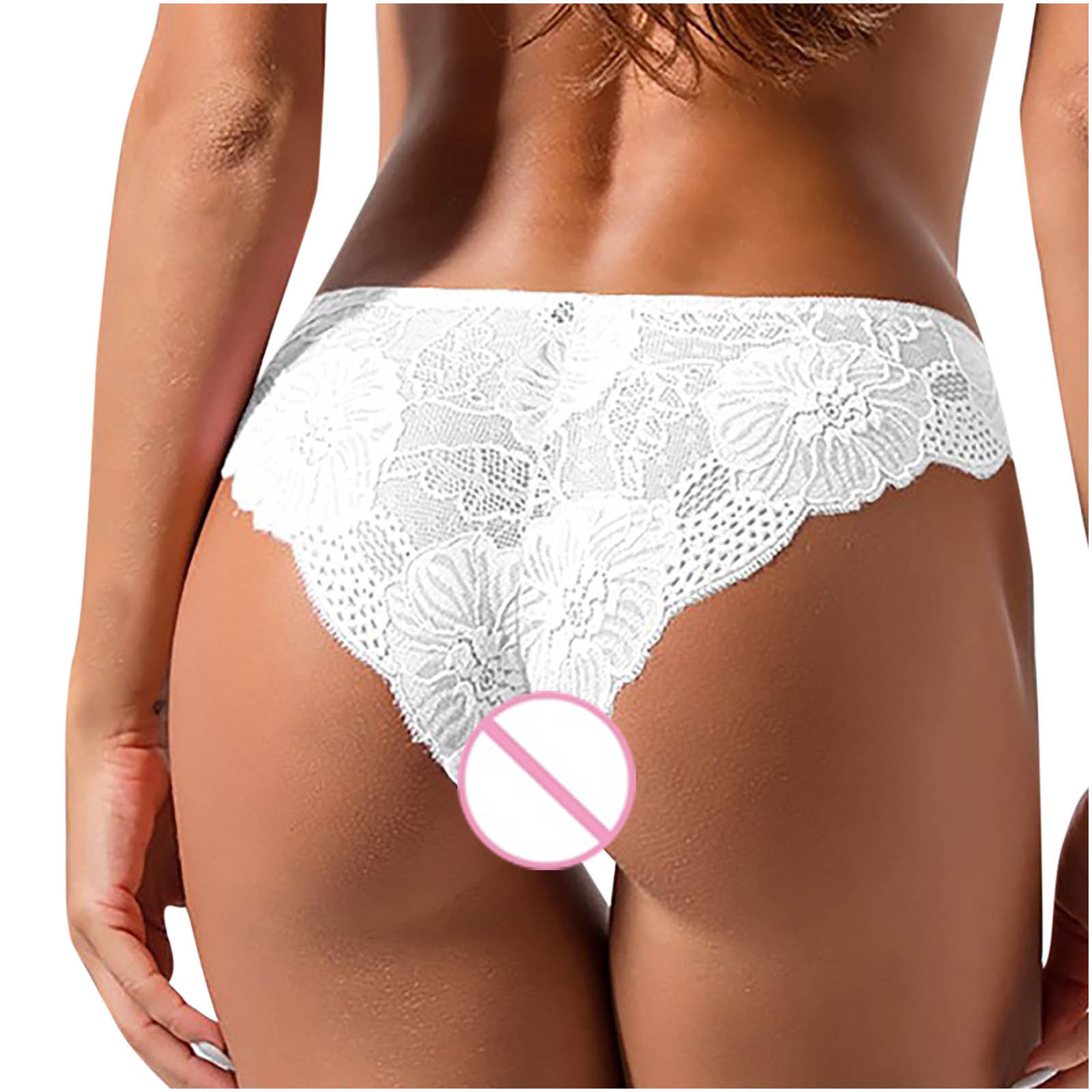 solacol Panties for Women Sexy Sexy Panties for Women for Sex Womens  Panties Sexy Women Sexy Cute Bowknot Design Crochet Full Lace Panties Low  Waist ...