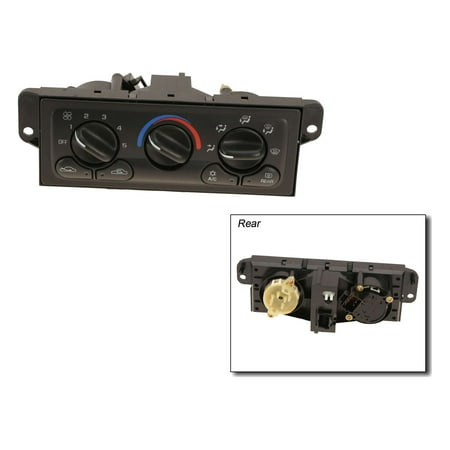 Replaces Original Equipment - AC Delco 15-72846 A/C & Heater Control